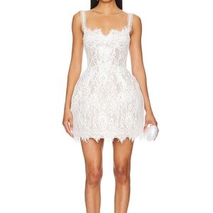 Bronx and Banco Colette Mini Dress in White